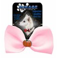 Mirage Pet Products Pumpkin Widget Pet BowtieLight Pink 47-58 LPk